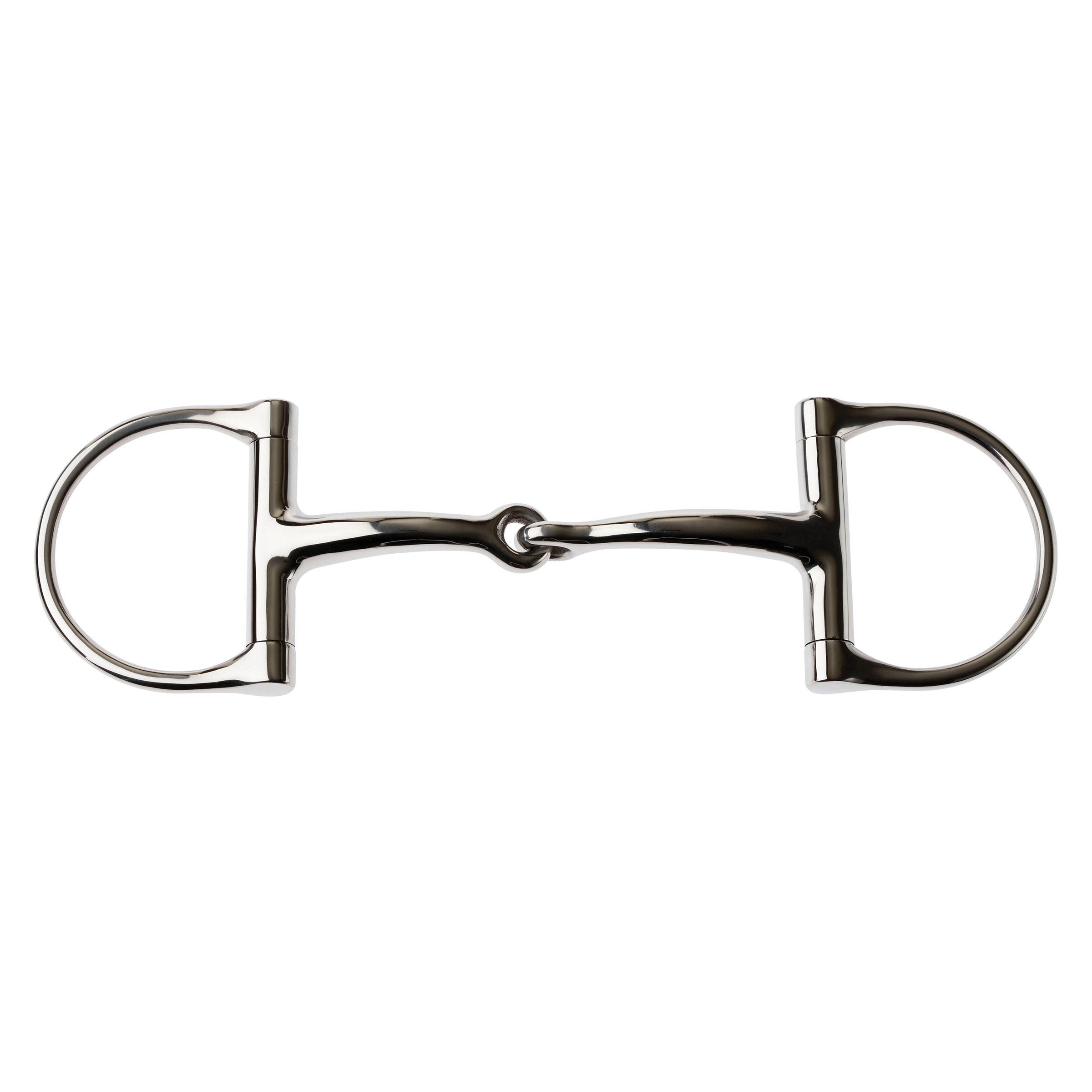 JP Korsteel Stainless Steel Regular Dee Ring Snaffle Bit